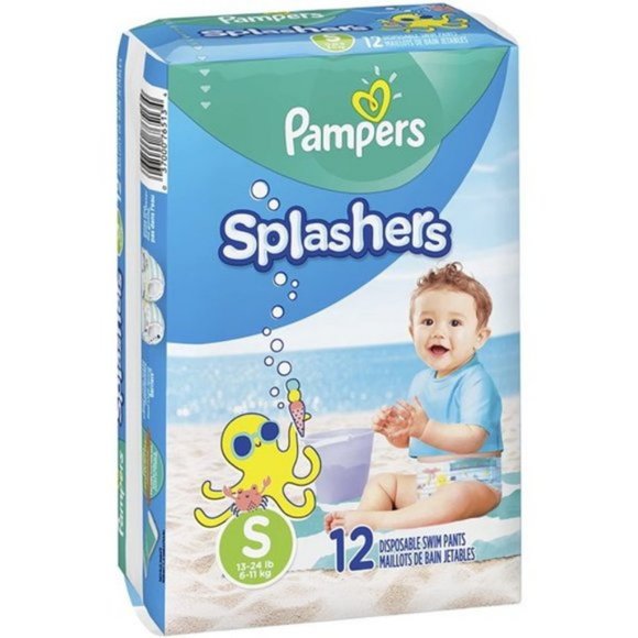 Pampers Bundle Disposable Swim Pants S 13-24 lb. - Picture 1 of 6